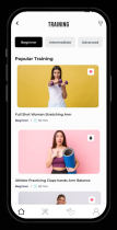 Prefit - Fitness And Home Workout - Flutter Templa Screenshot 25