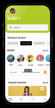 Prefit - Fitness And Home Workout - Flutter Templa Screenshot 35