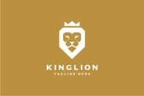 King Lion  Logo Template Screenshot 2