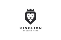 King Lion  Logo Template Screenshot 3