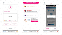 Voice Text Image Translator - Android App Screenshot 1