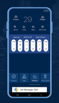 Digital Compass Live Weather - Android Source Code Screenshot 3