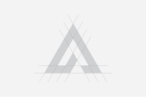 Alpha  Letter A Logo Template Screenshot 2