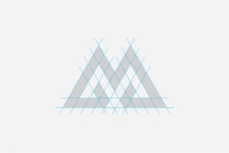 Mountain  Letter M Logo Template Screenshot 2