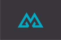 Mountain  Letter M Logo Template Screenshot 4