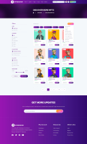 NFTBooster - NFT Marketplace Website UI Kit Figma Screenshot 11