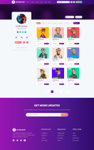 NFTBooster - NFT Marketplace Website UI Kit Figma Screenshot 29