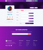 NFTBooster - NFT Marketplace Website UI Kit Figma Screenshot 31