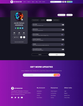 NFTBooster - NFT Marketplace Website UI Kit Figma Screenshot 32