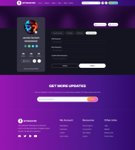 NFTBooster - NFT Marketplace Website UI Kit Figma Screenshot 36