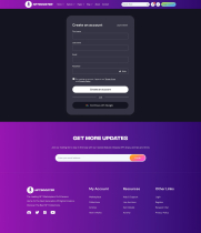 NFTBooster - NFT Marketplace Website UI Kit Figma Screenshot 62