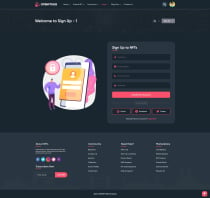 OpenNFT Hub - NFT Marketplace Website UI Kit Figma Screenshot 65