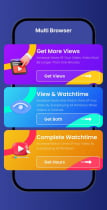 Multi Watch Time Browser - Android Source Code Screenshot 3