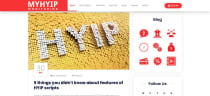 MYHYIP - HYIP Monitoring And Listing HTML Template Screenshot 1