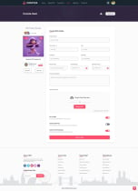 OpenNFT Hub - NFT Marketplace Website UI Adobe XD Screenshot 28