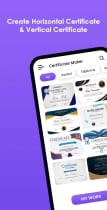 Certificate Maker - Android Source Code Screenshot 2