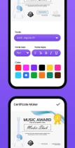 Certificate Maker - Android Source Code Screenshot 3