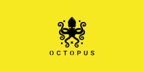 Vector Octopus Logo Template Screenshot 1