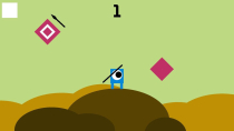 Shooting lozenge Unity 2D Game Screenshot 3