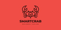 Smart Crab Logo Template Screenshot 2