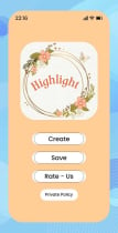 Highlight Cover Maker for IG - Android App Templat Screenshot 2