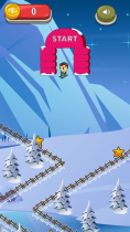 Snowy Peaks And Zig - Unity Source Code Screenshot 2