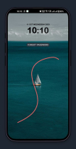 Live Time Password Lock Screen - Android App Templ Screenshot 4