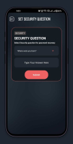 Live Time Password Lock Screen - Android App Templ Screenshot 12