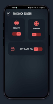 Live Time Password Lock Screen - Android App Templ Screenshot 16