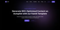 FastAi - SaaS AI Content Generator Screenshot 1