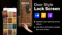 Door Style Lock Screen - Android App Template Screenshot 1