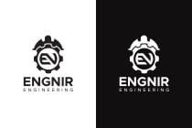 En Letter Engineering Engineer Logo Design Screenshot 2