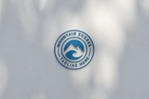 Mountain Shores Beach Logo Design Screenshot 1