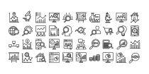 Explore And Analysis Vector Icons Set Screenshot 8