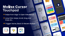 Mouse Cursor Touchpad - Android App Template Screenshot 1