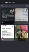 Image to PDF Converter - Android App Source Code Screenshot 3