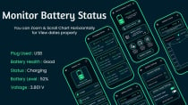 Monitor Battery Status - Android Studio Project Screenshot 1