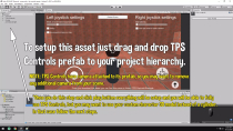 TPS Controls for mobile devices -Unity Source Code Screenshot 2