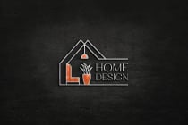 Home Decoration Interior Logo Design Template Screenshot 4