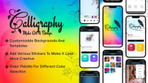 Calligraphy - Android App Template Screenshot 1