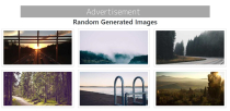 Random Image Generator Website PHP Script Screenshot 2