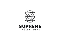 Supreme Letter S Logo Template Screenshot 5