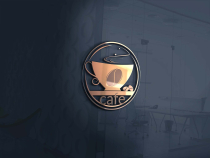 Cafe Logo Template Screenshot 1