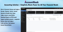 AccountBook - PHP Script Screenshot 1