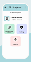 Zip Unzip File Extractor - Android Source Code Screenshot 3