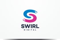 Swirl Digital Letter S Logo Screenshot 1