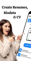 Create Resumes - Biodata and CV Maker Android Screenshot 2