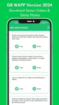 GB WhatsApp  Android App Template Screenshot 4