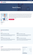 NovaClinic - Medical Clinic WordPress Theme Screenshot 5