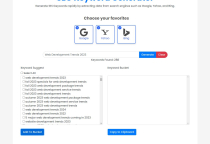 SEO Keyword Generator JavaScript Screenshot 3